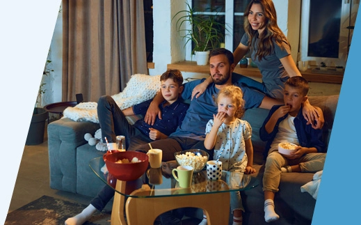 Family movie night image